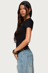 Nikkey Semi Sheer T Shirt