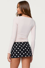 Orla Peekaboo Lace Cupped Top