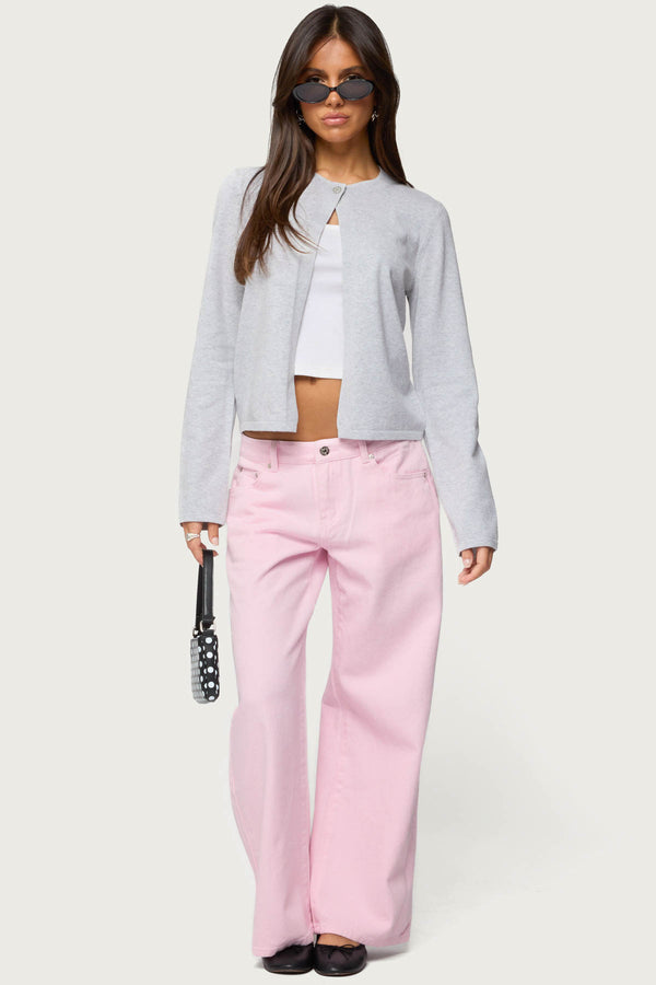 Petite Roman Low Rise Baggy Jeans view 1