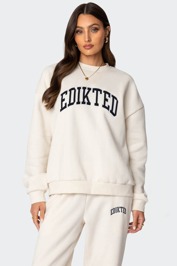 Edikted Babe Oversized Sweatshirt view 1