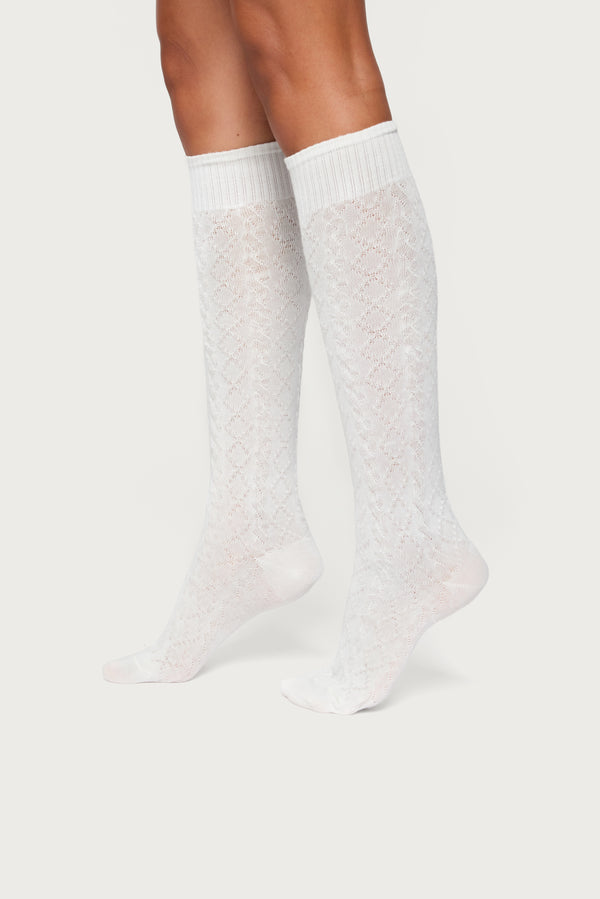 Cable Knit Socks view 2