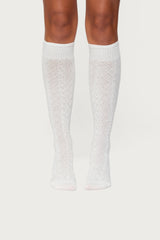 Cable Knit Socks