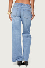 Holly Low Rise Straight Leg Jeans