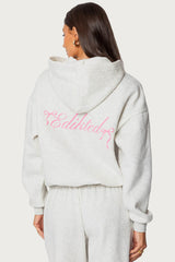 Sasha Bow Detail Hoodie