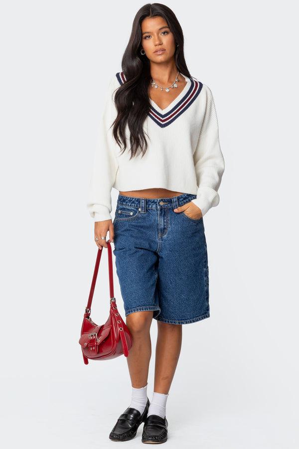 Lauryl V Neck Sweater view 2