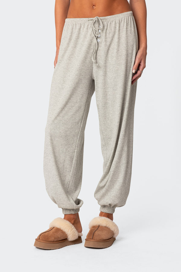 Rosanna Waffle Pajama Sweatpants view 2