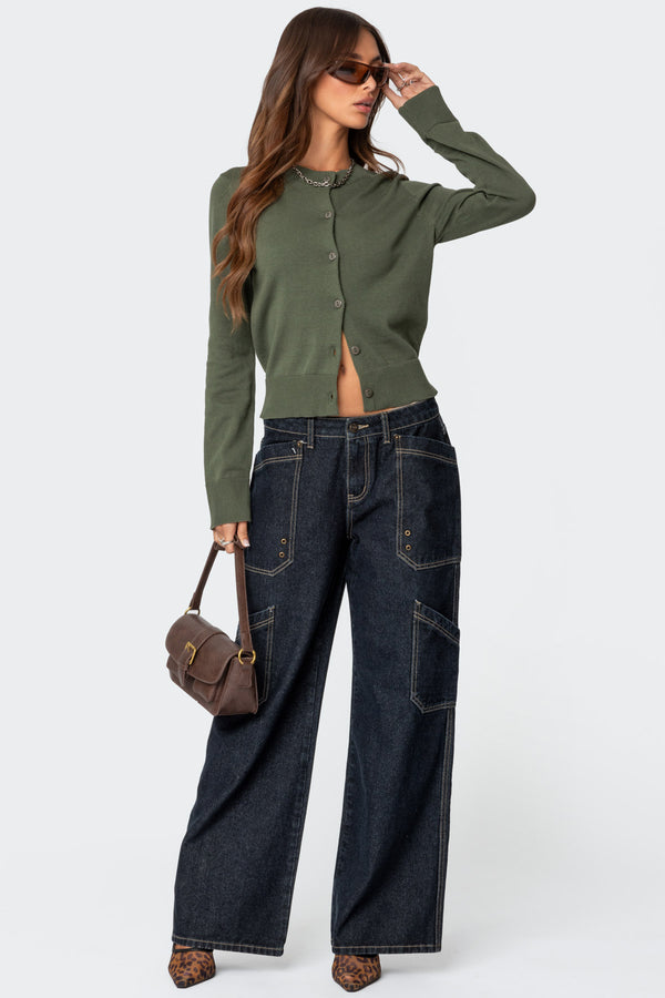 Hollie Button Up Cardigan view 2
