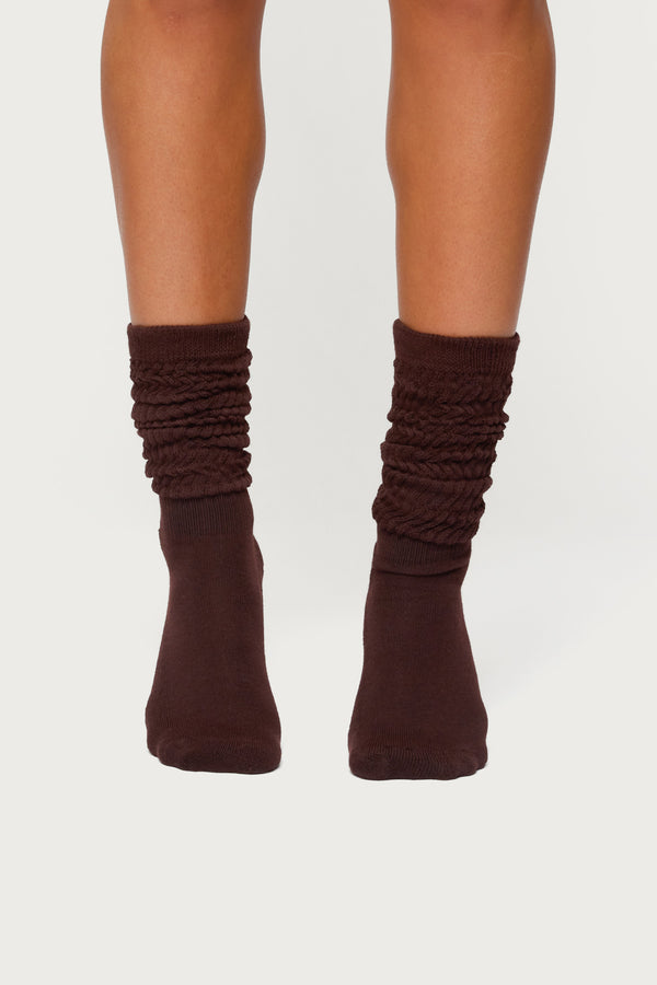 Slouchy Scrunch Socks view 2