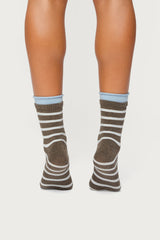 Striped Layered Socks