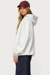 Gali Plaid 67 Oversized Hoodie