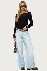 Lillis Boat Neck Knit Top