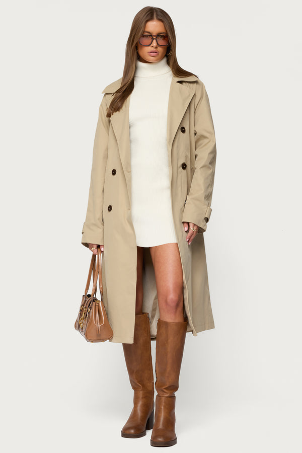 Amur Maxi Trench Coat view 1