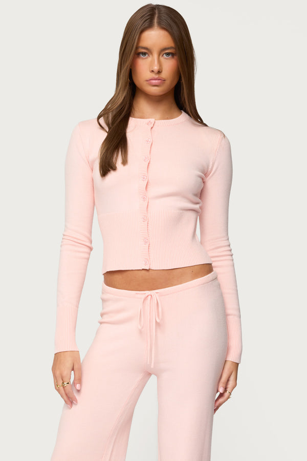 Montanna Rib Knit Cardigan view 1