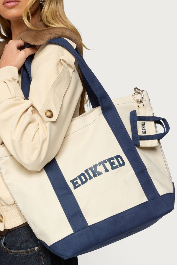 Mini Edikted Tote Bag Keychain view 2