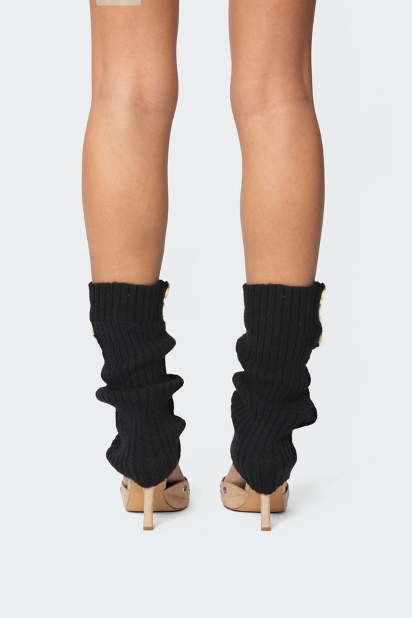 Button Leg Warmers view 2