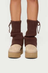 So Cozy Knit Leg Warmers