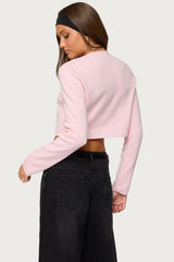 Jayne Split Front Knit Cardigan