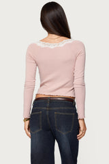 Emmery Lacey Boat Neck Top