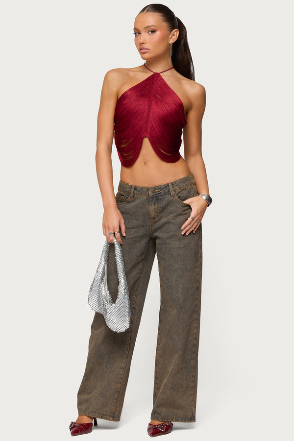 Ace Low Rise Baggy Jeans view 1