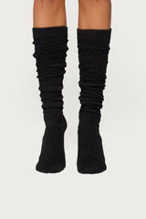 Knee High Scrunch Socks