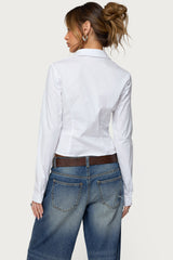 Laurna Tailored Button Up Shirt