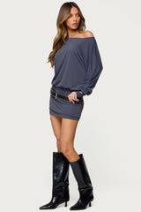 Venice Open Back Mini Dress