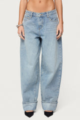 Kella Low Rise Baggy Jeans