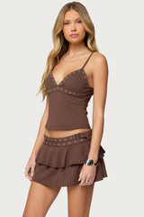 Hailie Grommet Tank Top