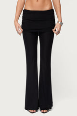 Halli Foldover Mini Skirt Pants