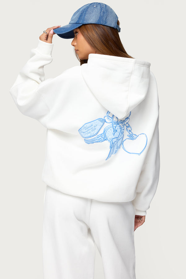 Keychain Cutie Hoodie view 2