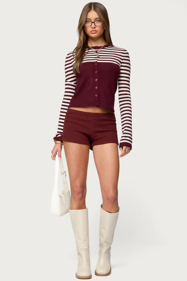 Goni Stripey Knit Cardigan view 2