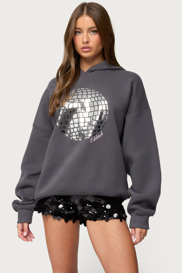 Disco Ball Hoodie view 2