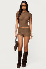 Rye Sheer Textured T Shirt