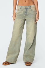 Ace Low Rise Baggy Jeans