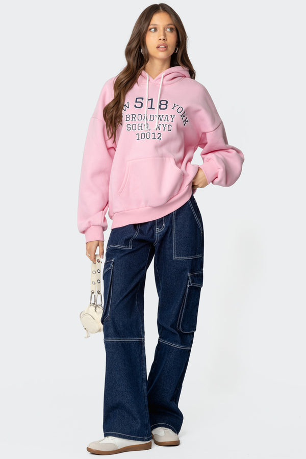 Edikted Nyc Oversized Hoodie view 2