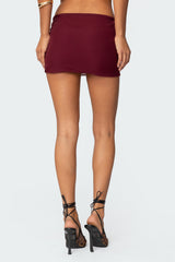 Vivi Mesh Mini Skirt