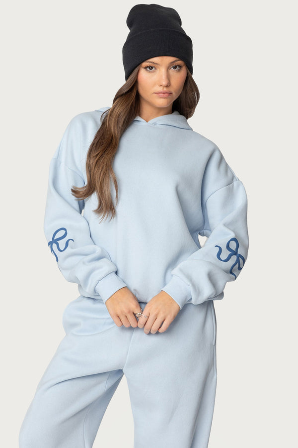 Bonney Bow Detail Hoodie view 1