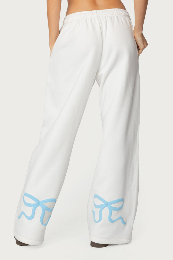 Bonney Bow Detail Sweatpants view 2
