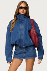Hilary Oversized Denim Coat