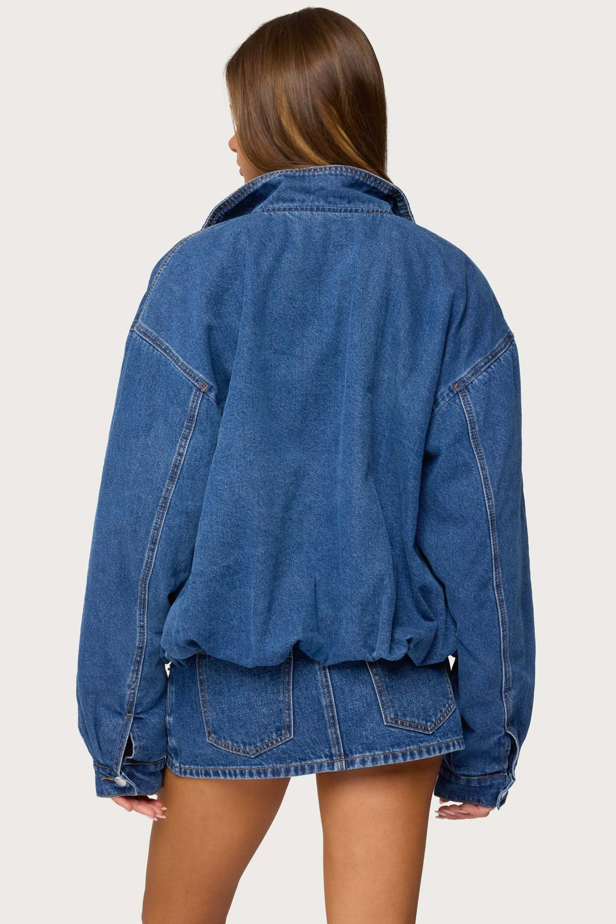 Hilary Oversized Denim Coat