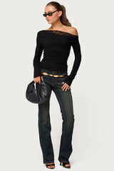 Layered Lacey Off Shoulder Top