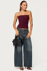 Reed Sheer Mesh Corset