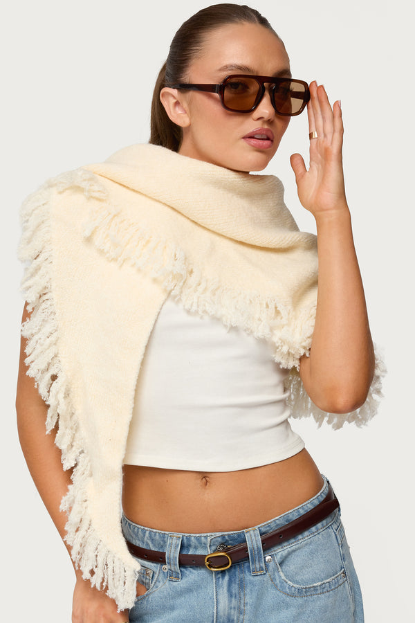 Cornelia Fringed Scarf view 1