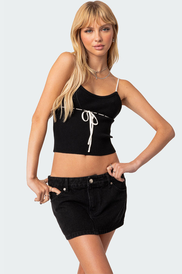 Emily Knit Tank Top view 1