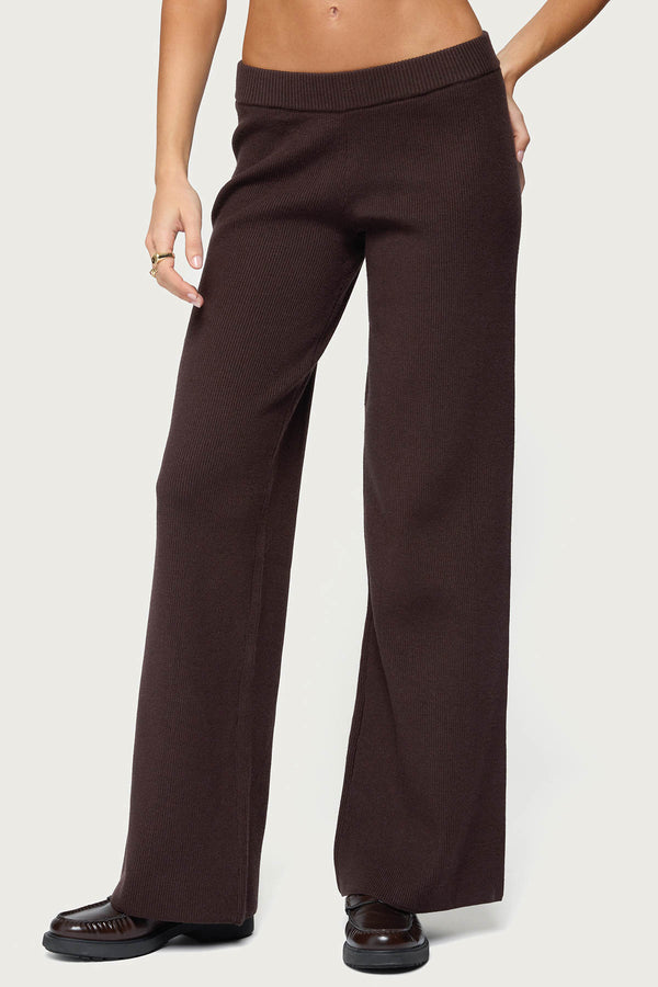 Lorie Wide Leg Knit Pants view 2
