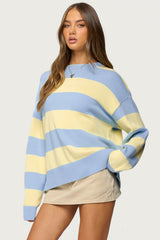 Riley Oversized Striped Sweater