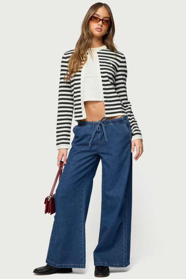 Jenie Split Front Knit Cardigan view 2