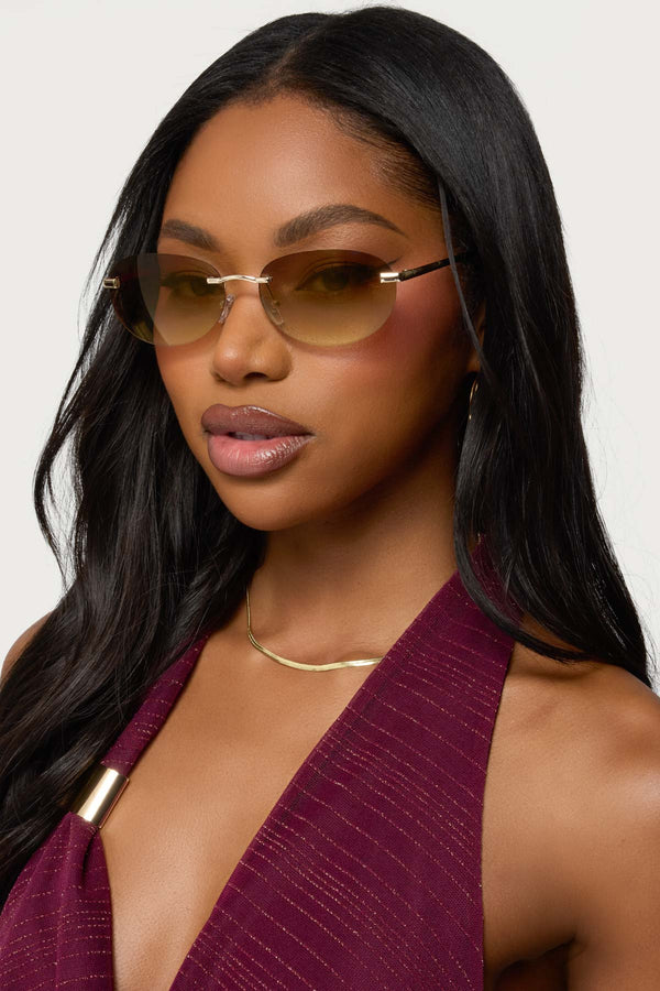 Sol Oval Sunglasses view 1