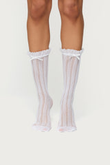 Sheer Lace Socks
