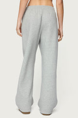 Edikted Lover Wide Leg Sweatpants